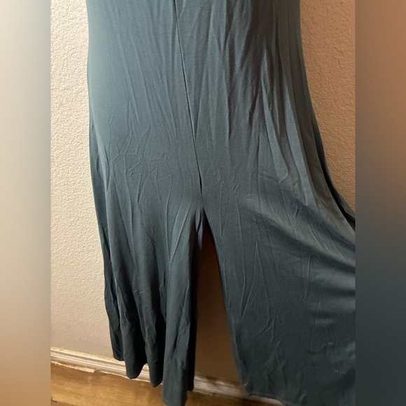 🆕Final Touch Stone Blue Jumpsuit with Wide-Leg Design M🆕 - Picture 4 of 9